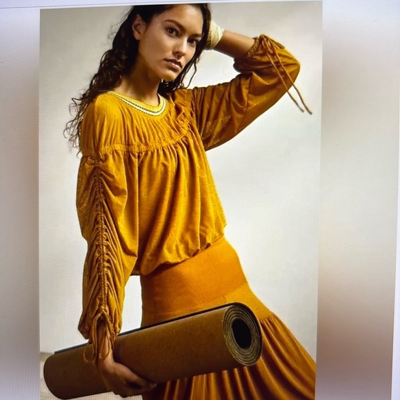 Free People Movement Sun Blissed Top M - Picture 1 of 11